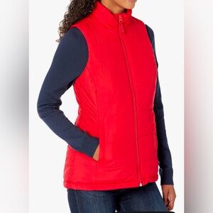 NWT Amazon Essentials Women's Mid-Weight Puffer Vest Large
